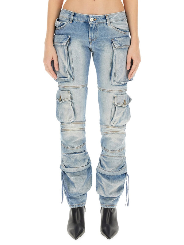 Cargo Jeans Denim Main: Cotton