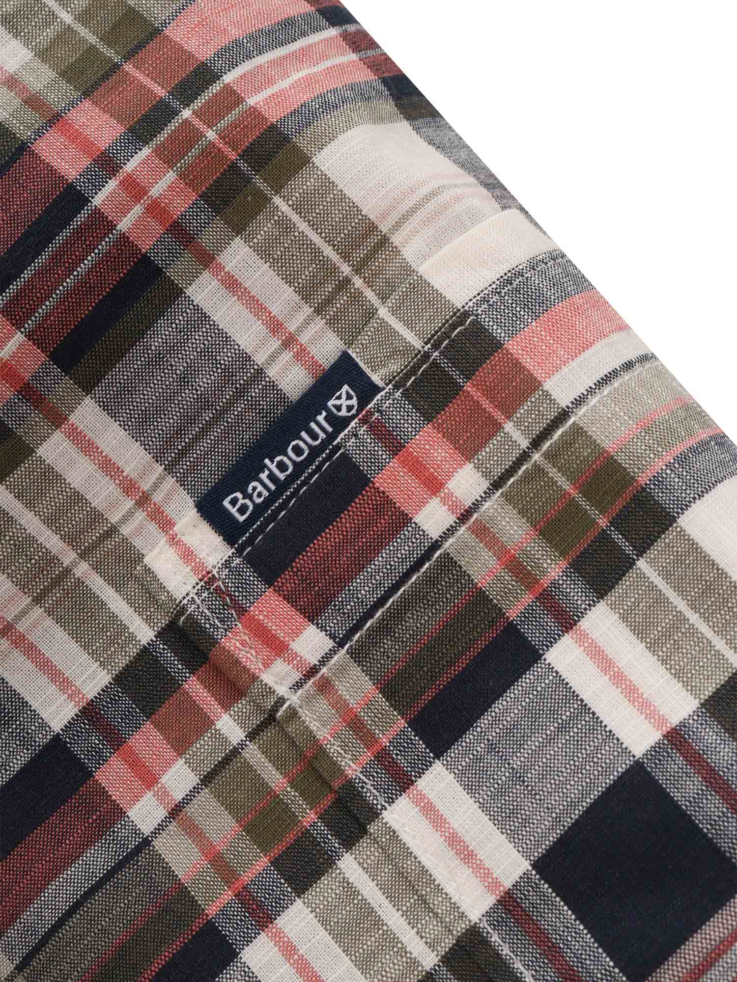 Tartan Seacove shirt Pink Cotton