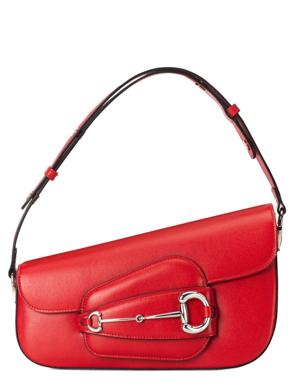 Shoulder Bag Horsebit 1955 Red Leather Handbags