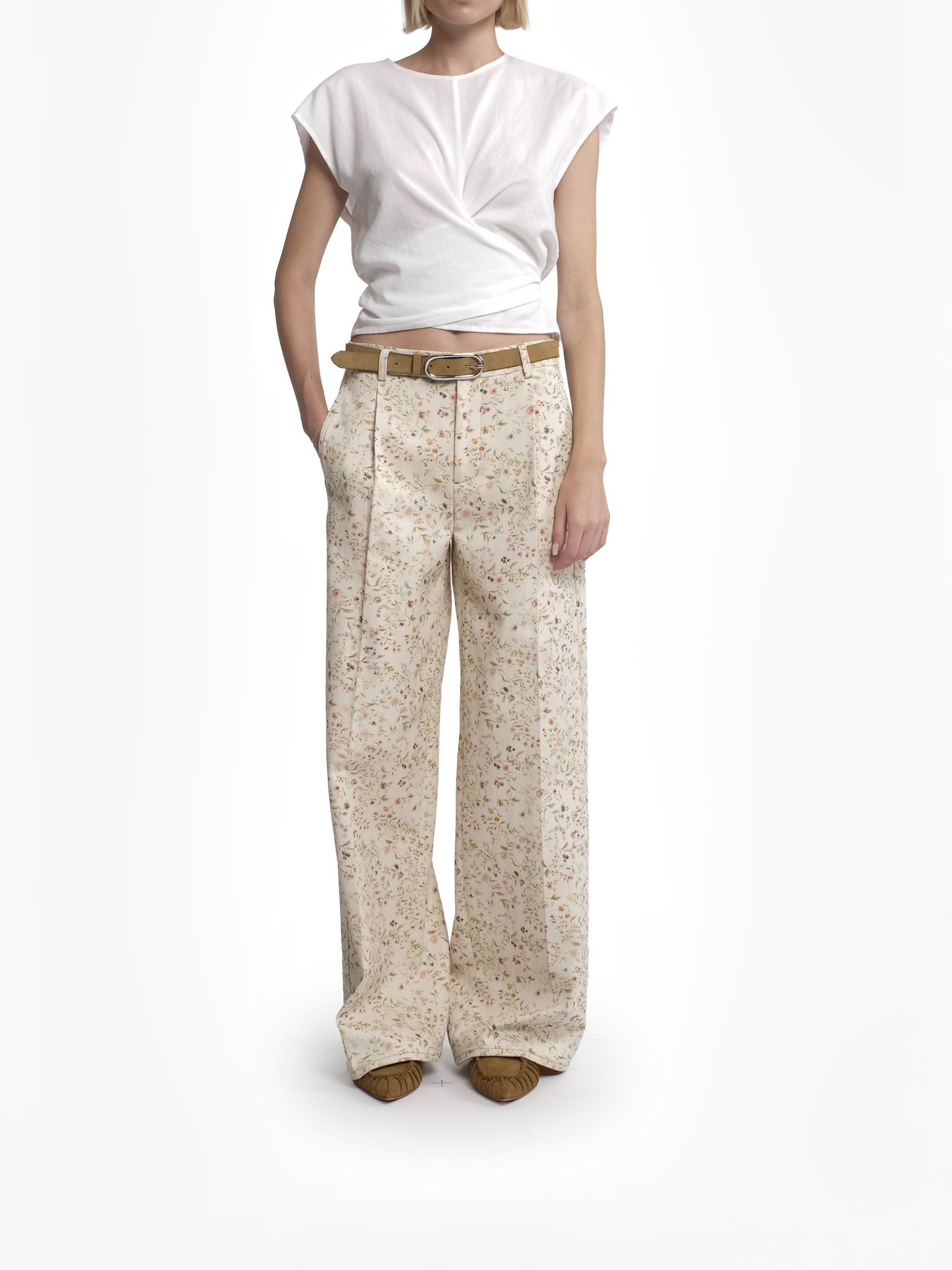 Pantalone Bocciolo Nude & Neutrals Pantaloni