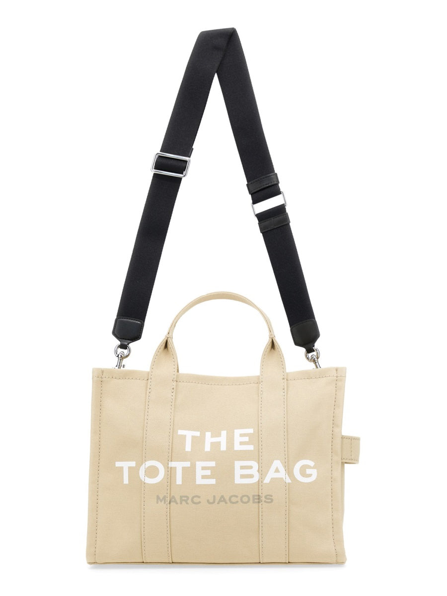 Tote The Medium Beige Cotton Handbags