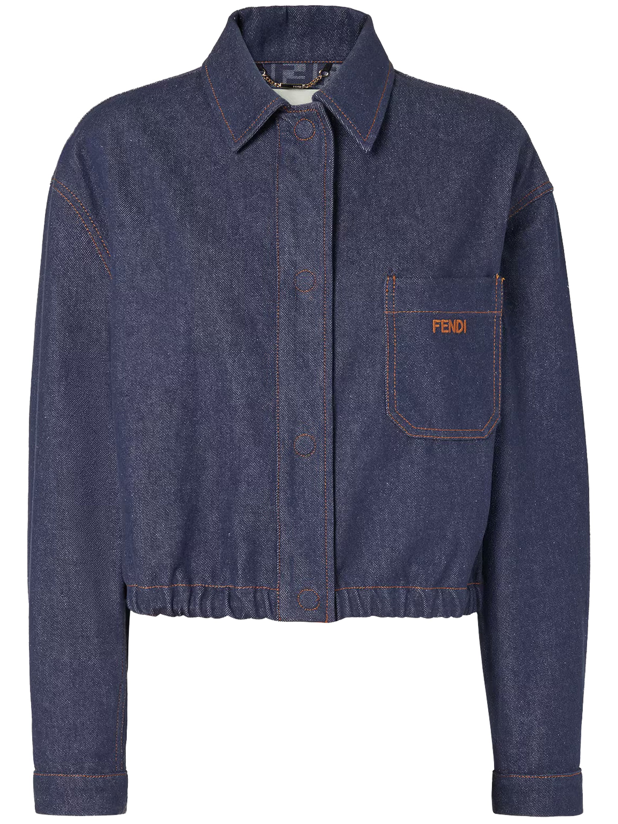 Jacket Ff Reverse Den Blue Giacca