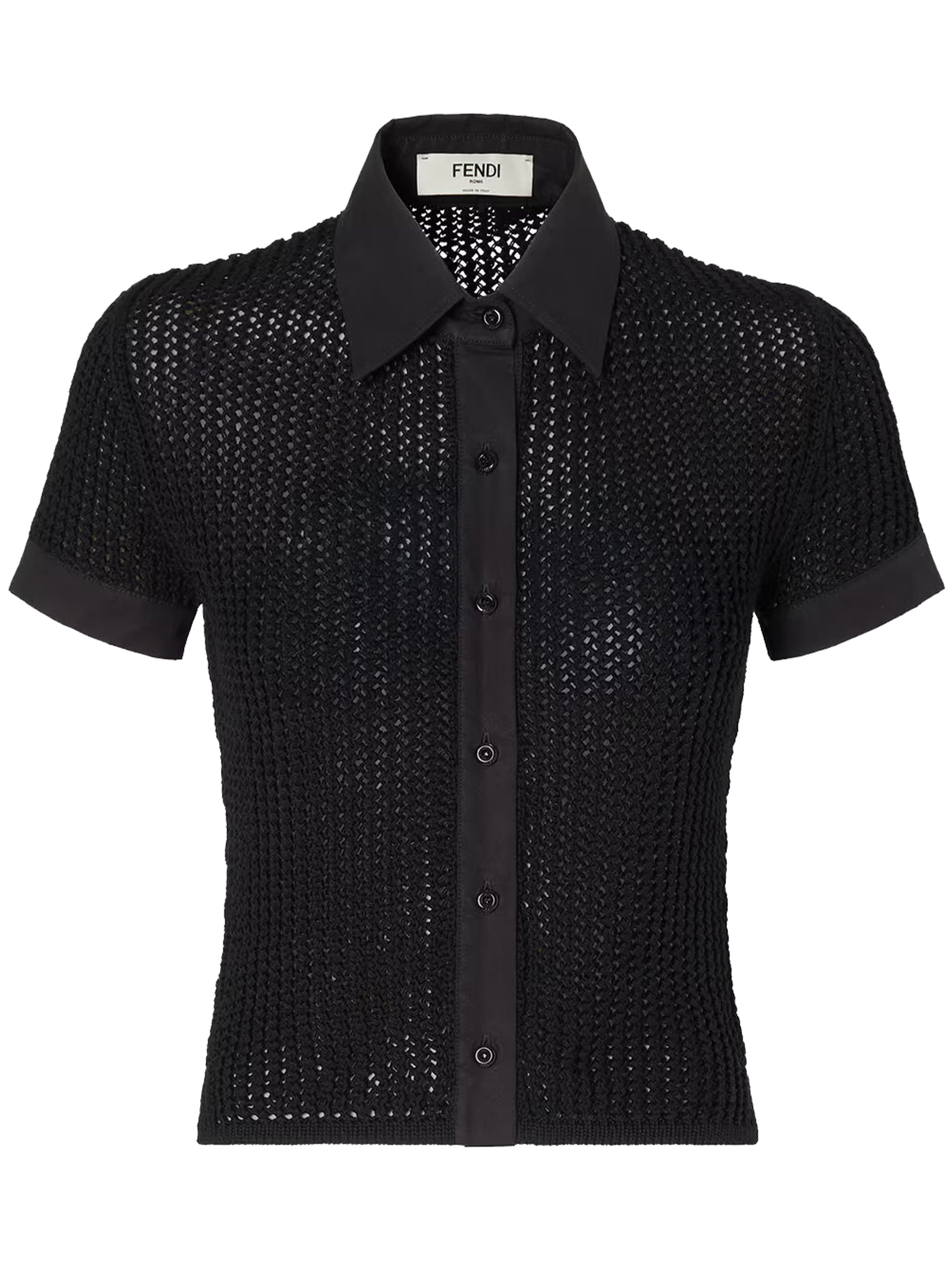 Camicia Military Mesh Black