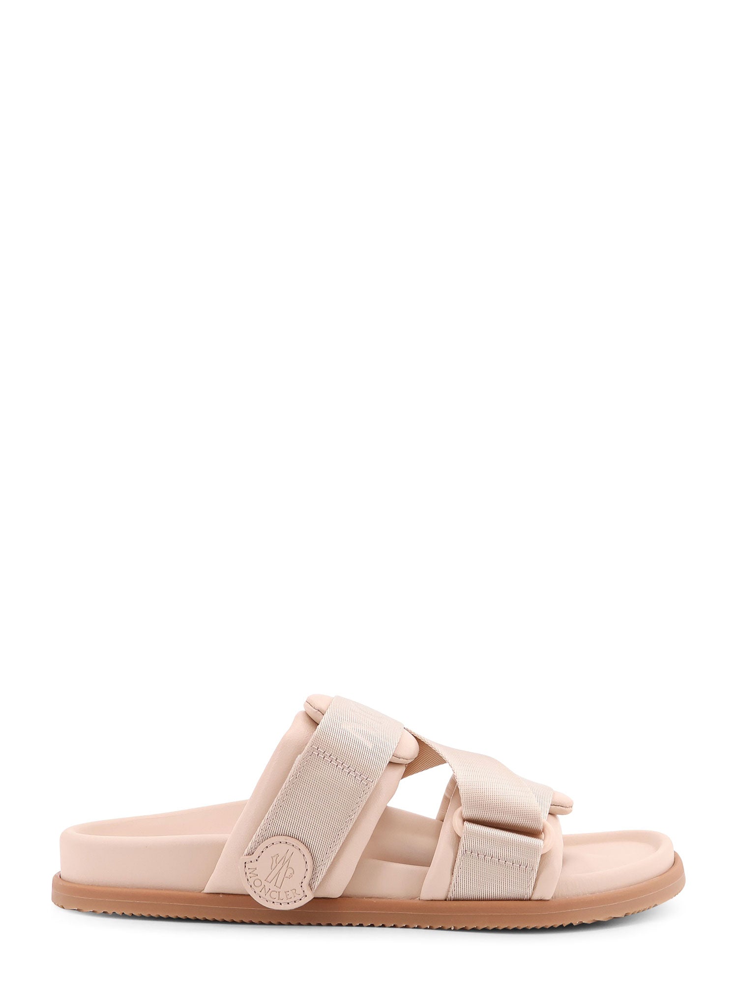 Moncler Sandals Pink Pelle/poliestere