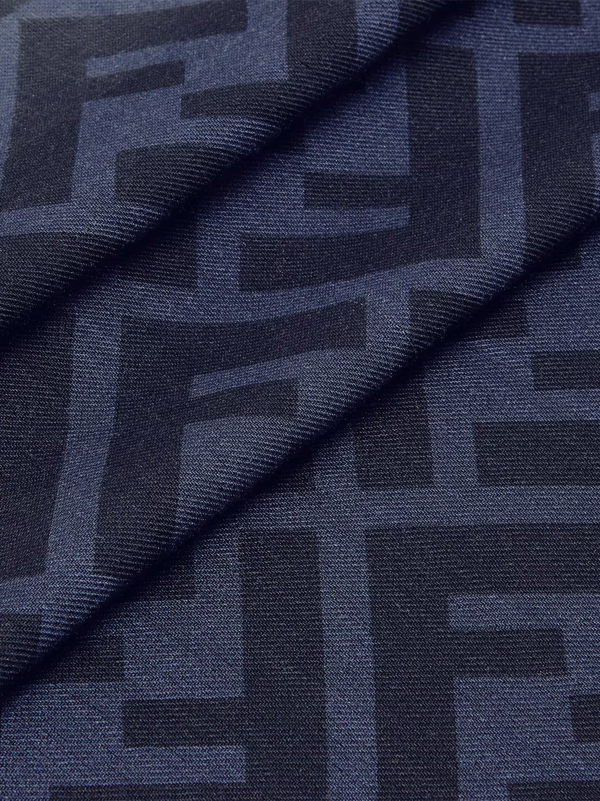 Bandana 70x70 Ff Diagonal Znz Abisso Sciarpa
