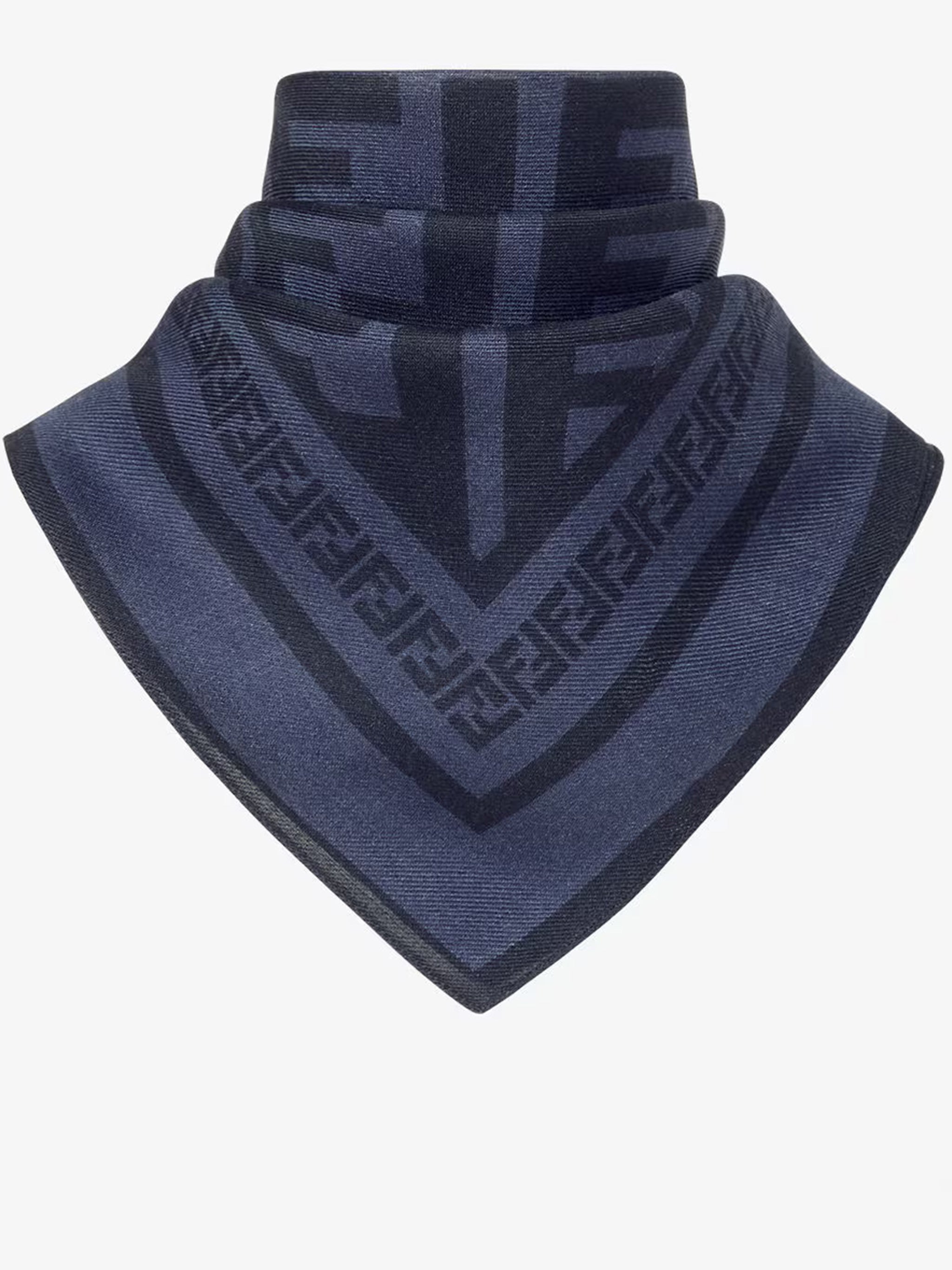 Bandana 70x70 Ff Diagonal Znz Abisso Sciarpa