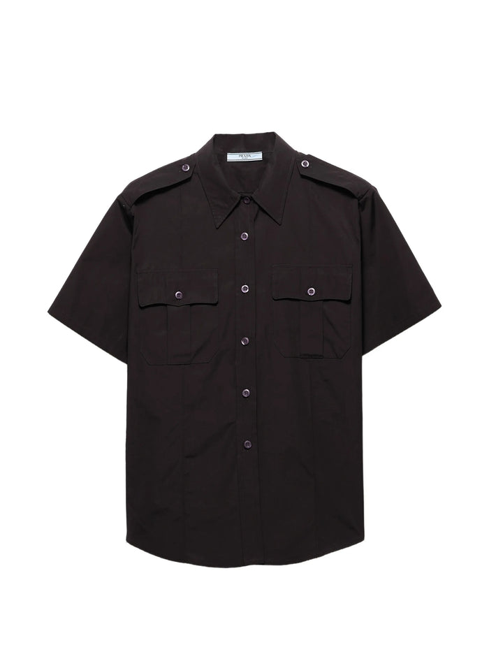 Camicia Popeline Black