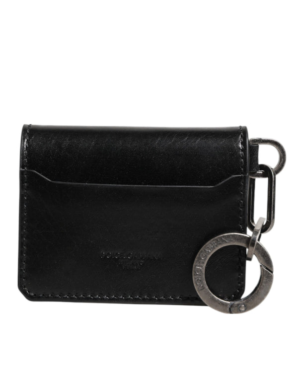 Dolce & Gabbana 100% Horse Leather card case in black