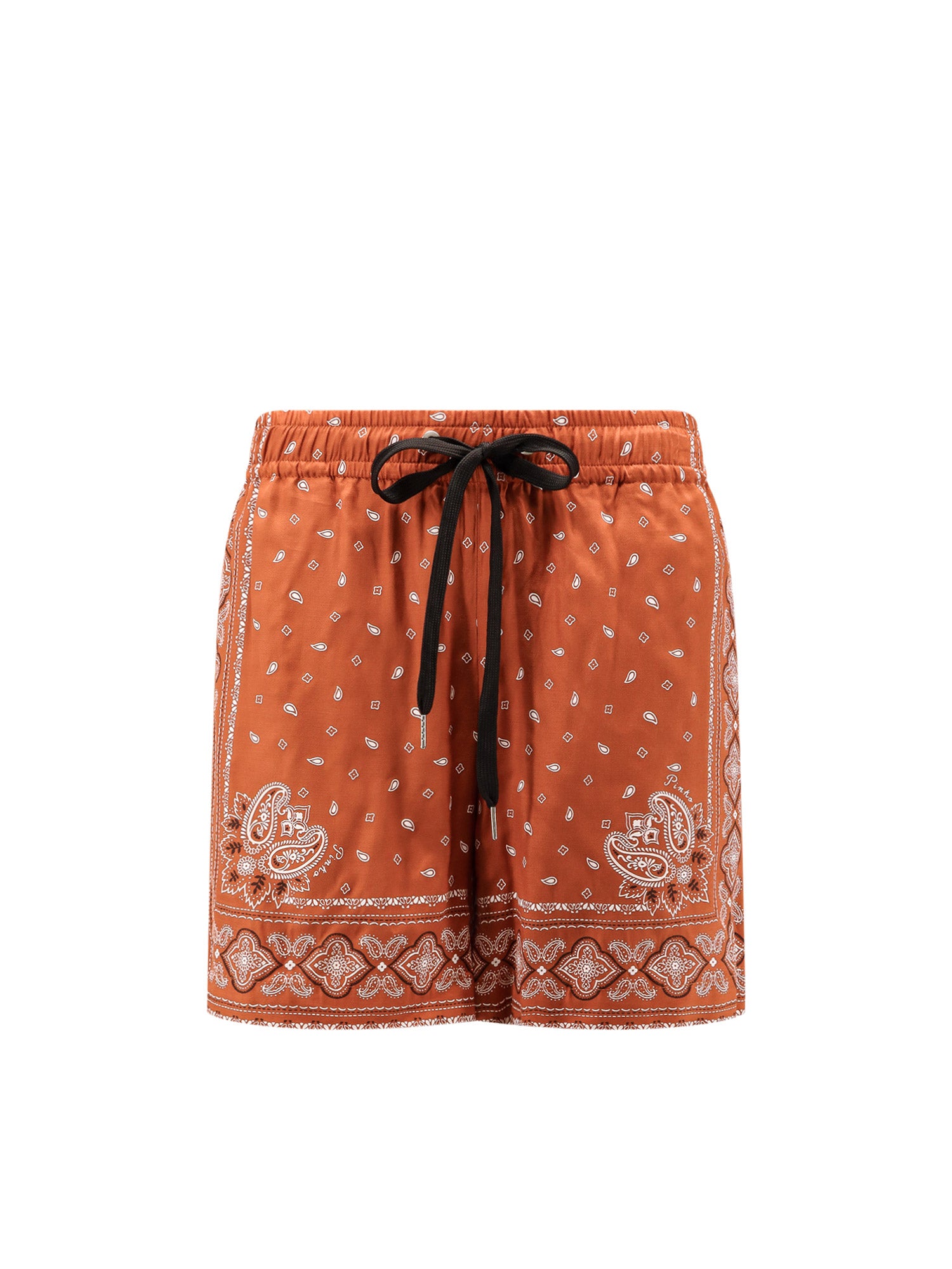 Pinko Shorts Brown Viscosa