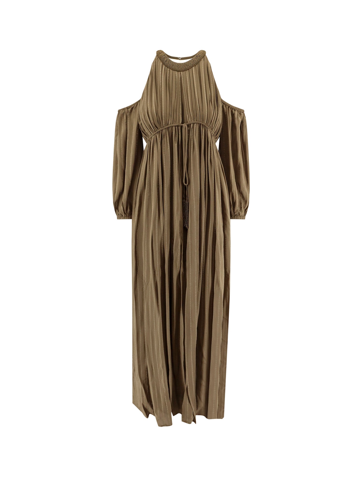 Pinko Dresses Green Viscosa