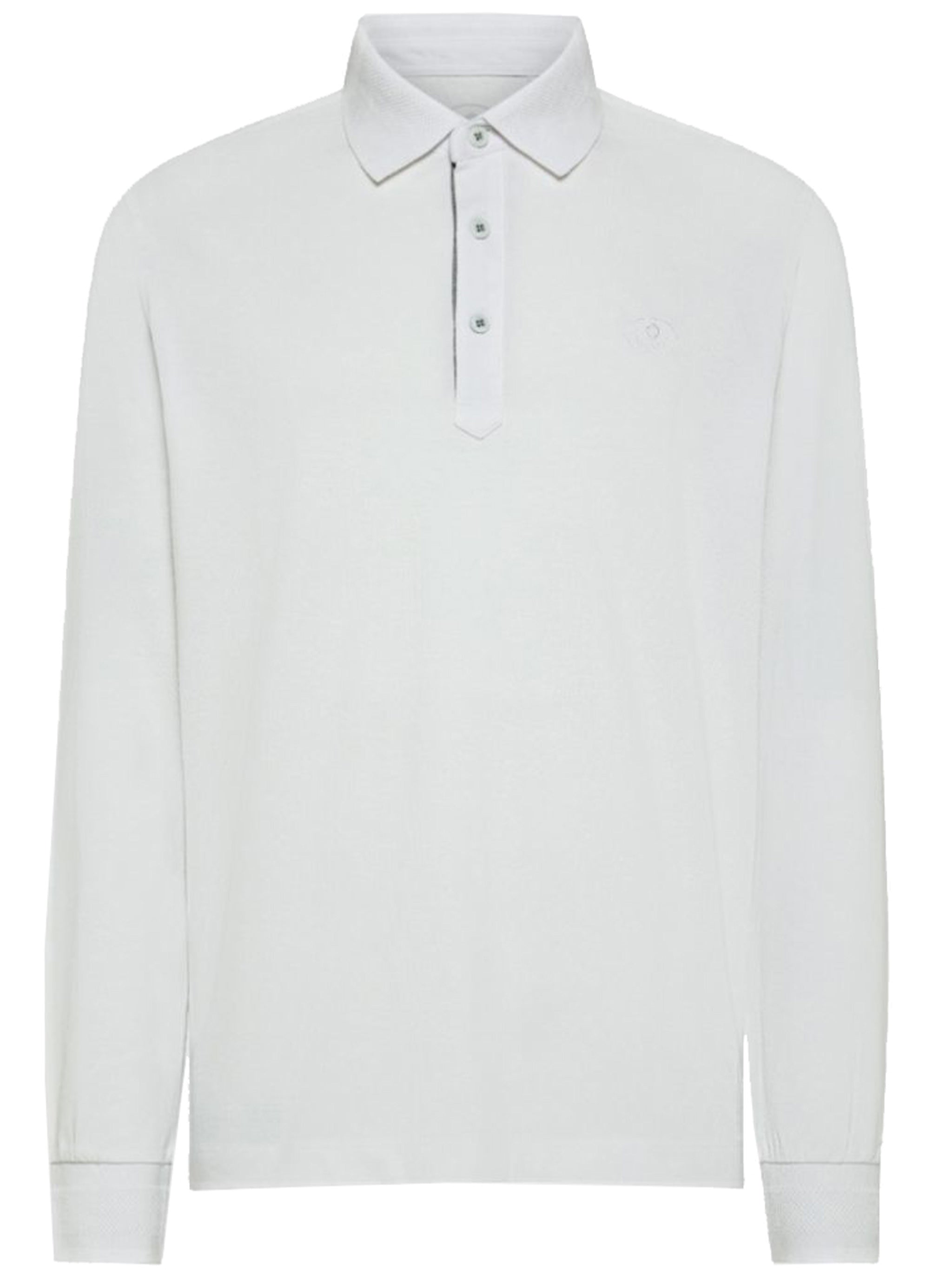 Atom White Polo