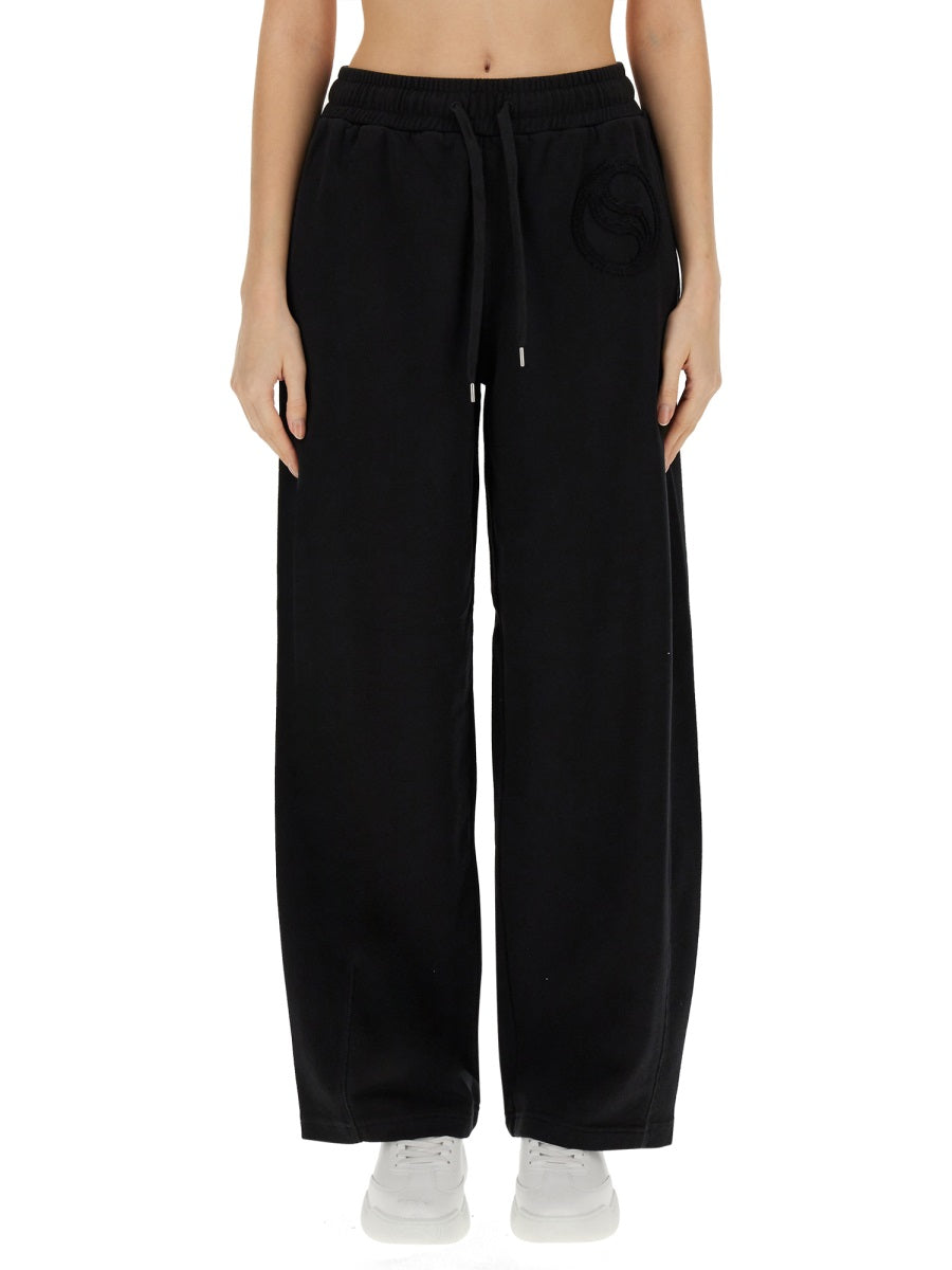 Black Jogging Pants Cotton Track