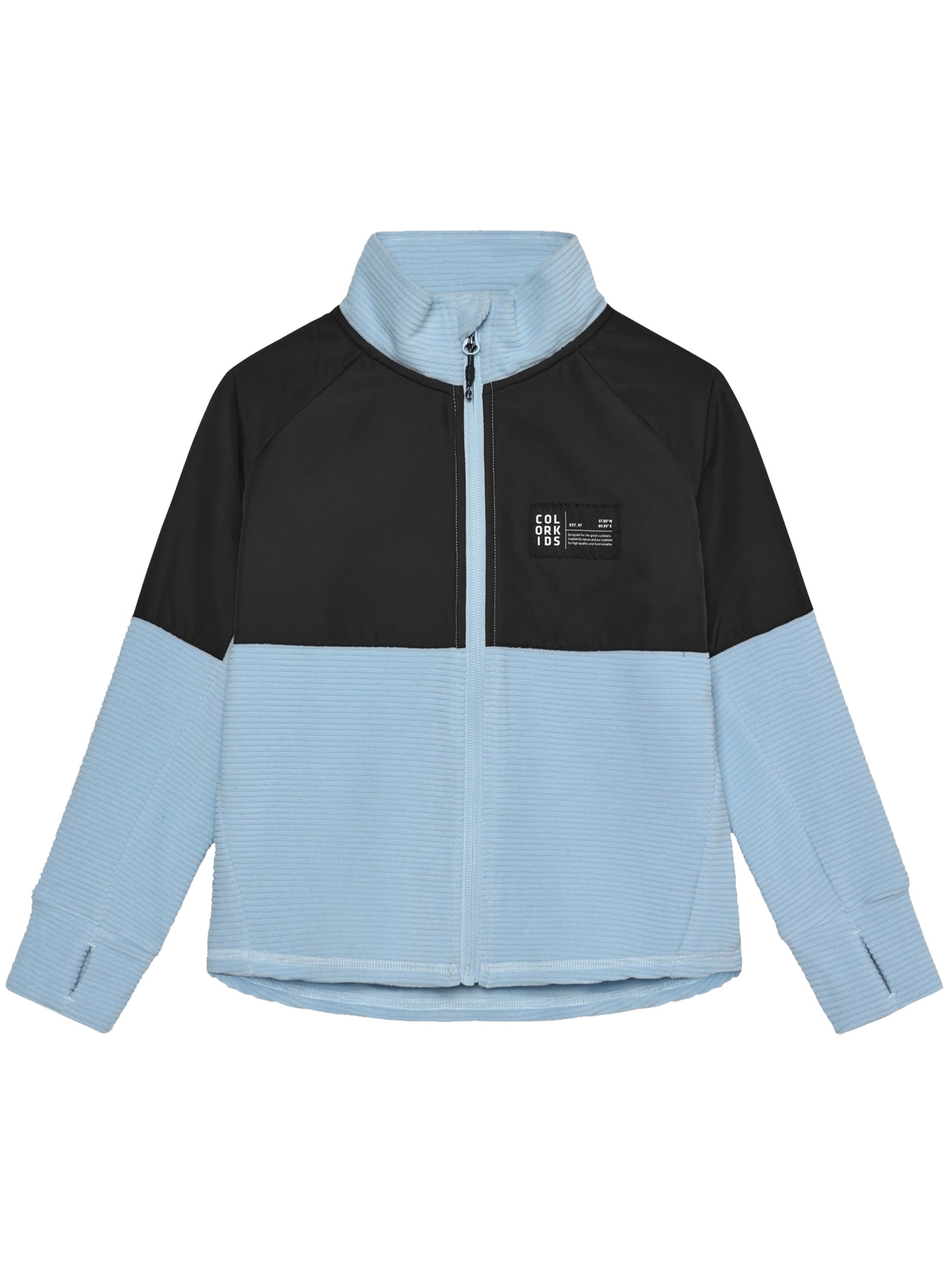 Fleece Stretch Jacket Blue Pl Ea Giacca