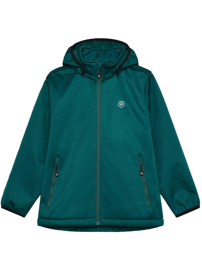 Softhshell Fleece Green Maglia