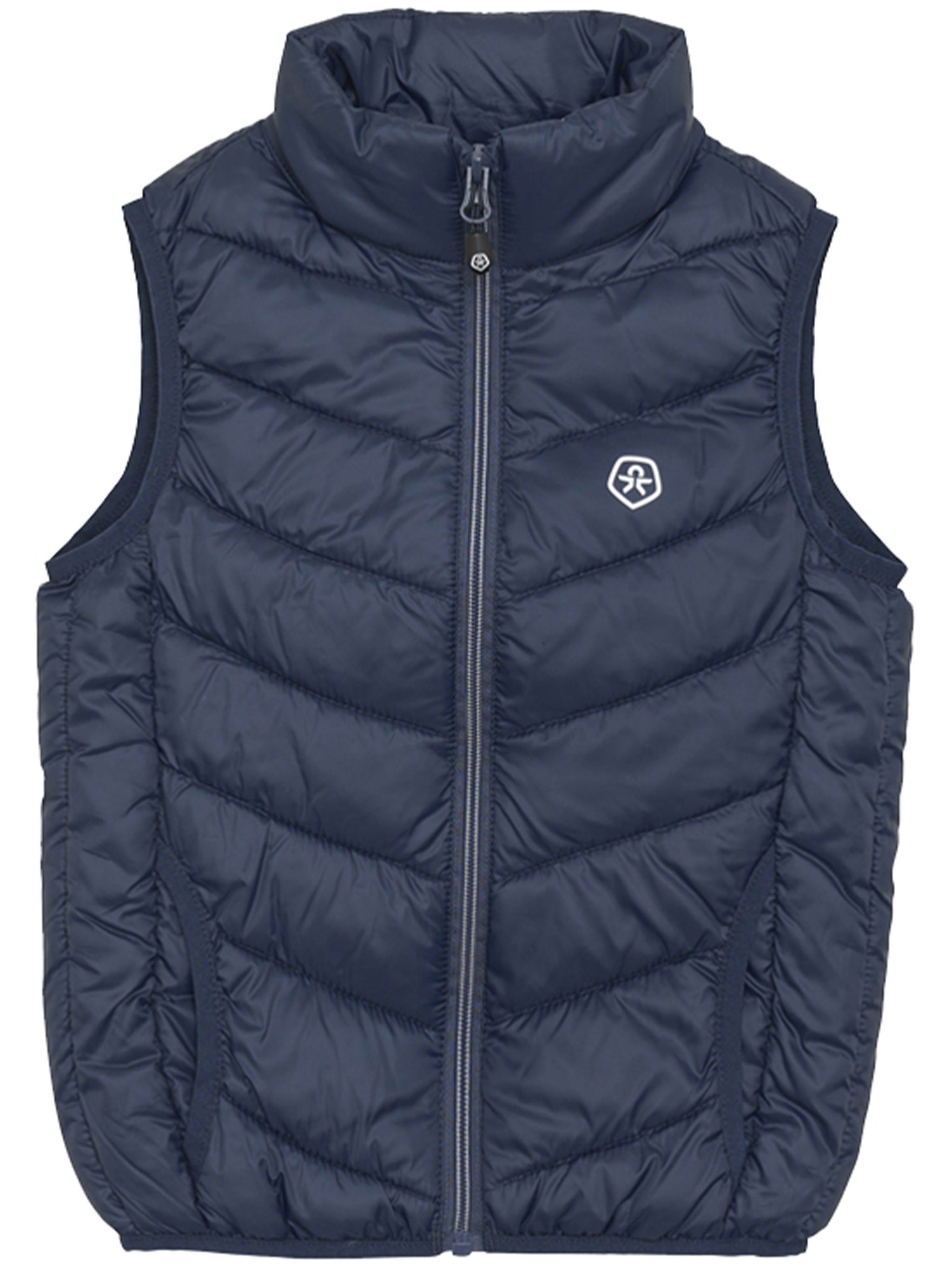 Waistcoat Quilted Blue Gilet