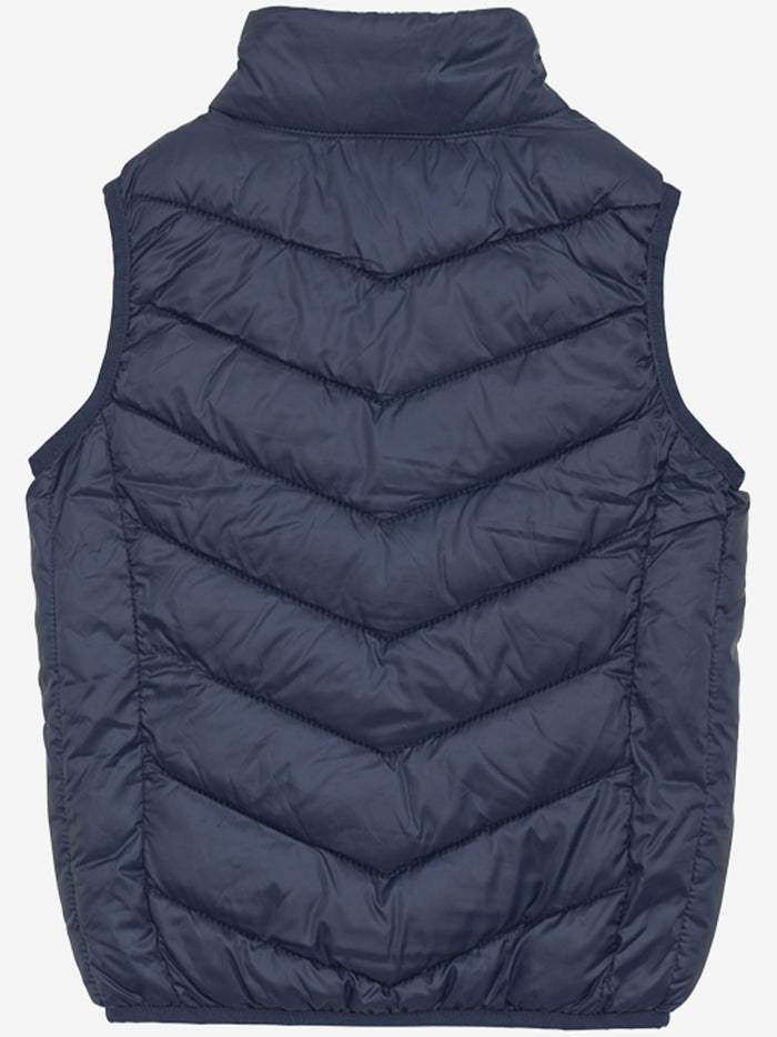 Waistcoat Quilted Blue Gilet