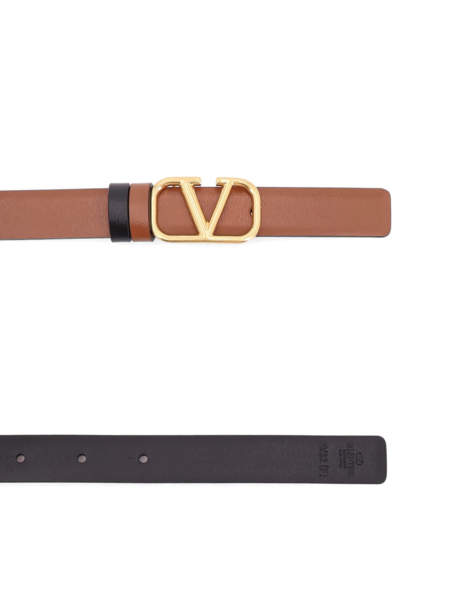 Valentino Garavani Belts Brown Pelle
