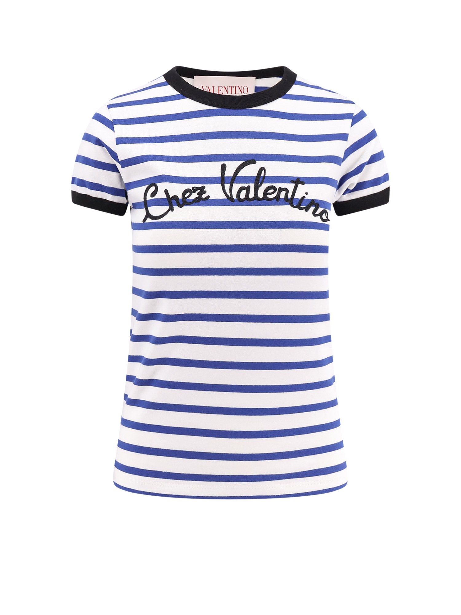 Valentino T-shirts and Polos Blue Cotone