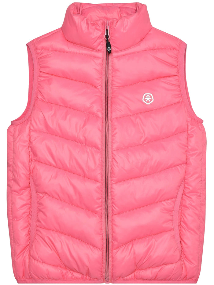 Waistcoat Quilted Pink & Purple Gilet