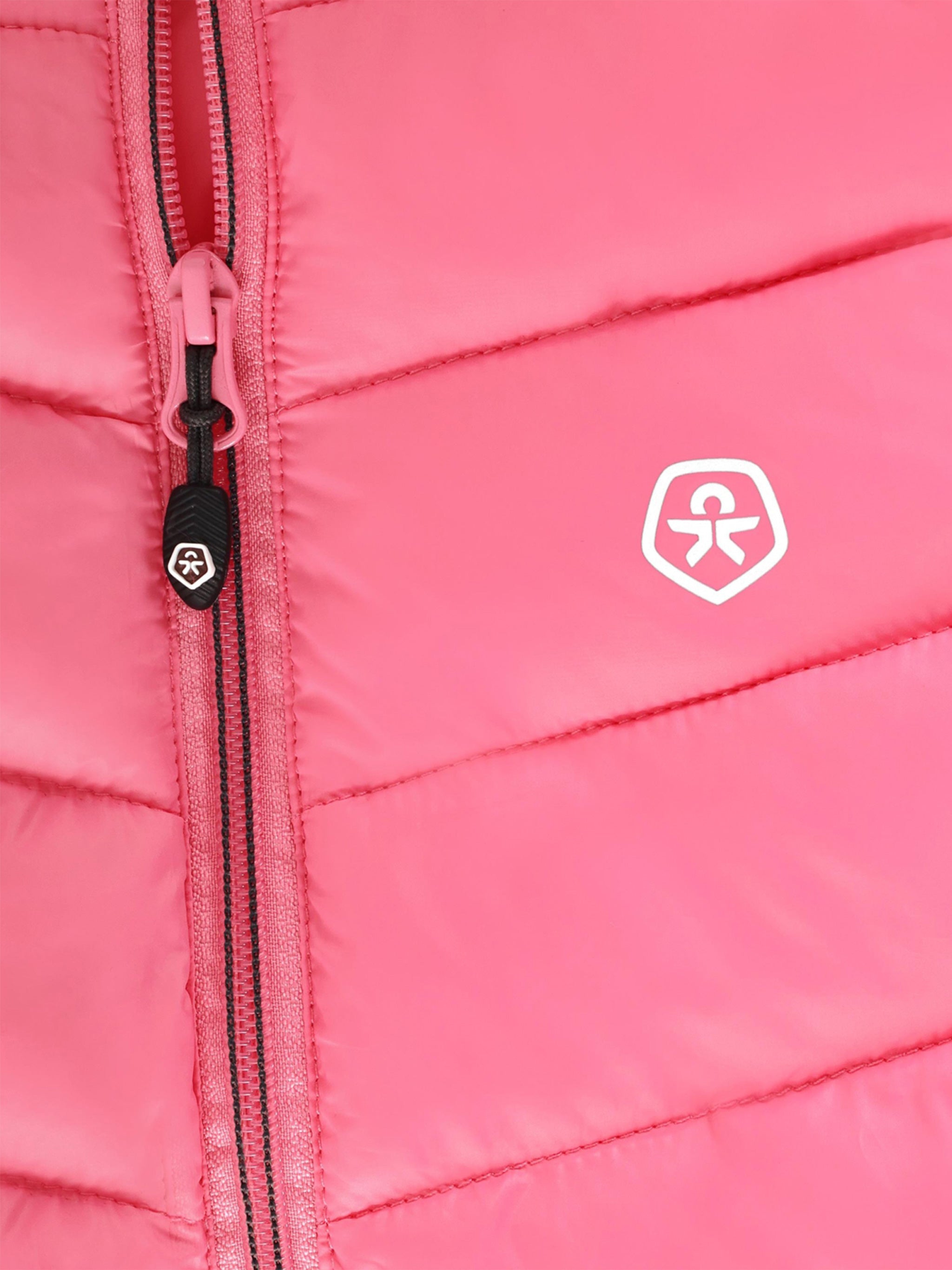 Waistcoat Quilted Pink & Purple Gilet