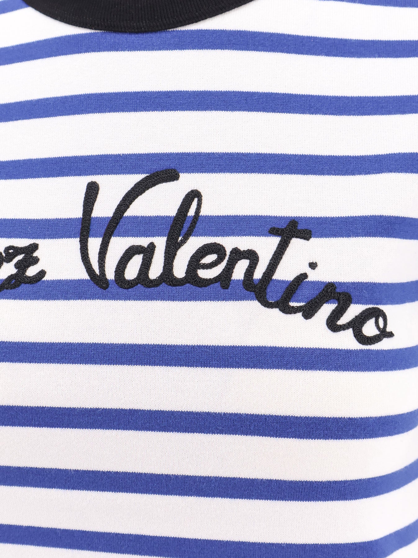 Valentino T-shirts and Polos Blue Cotone