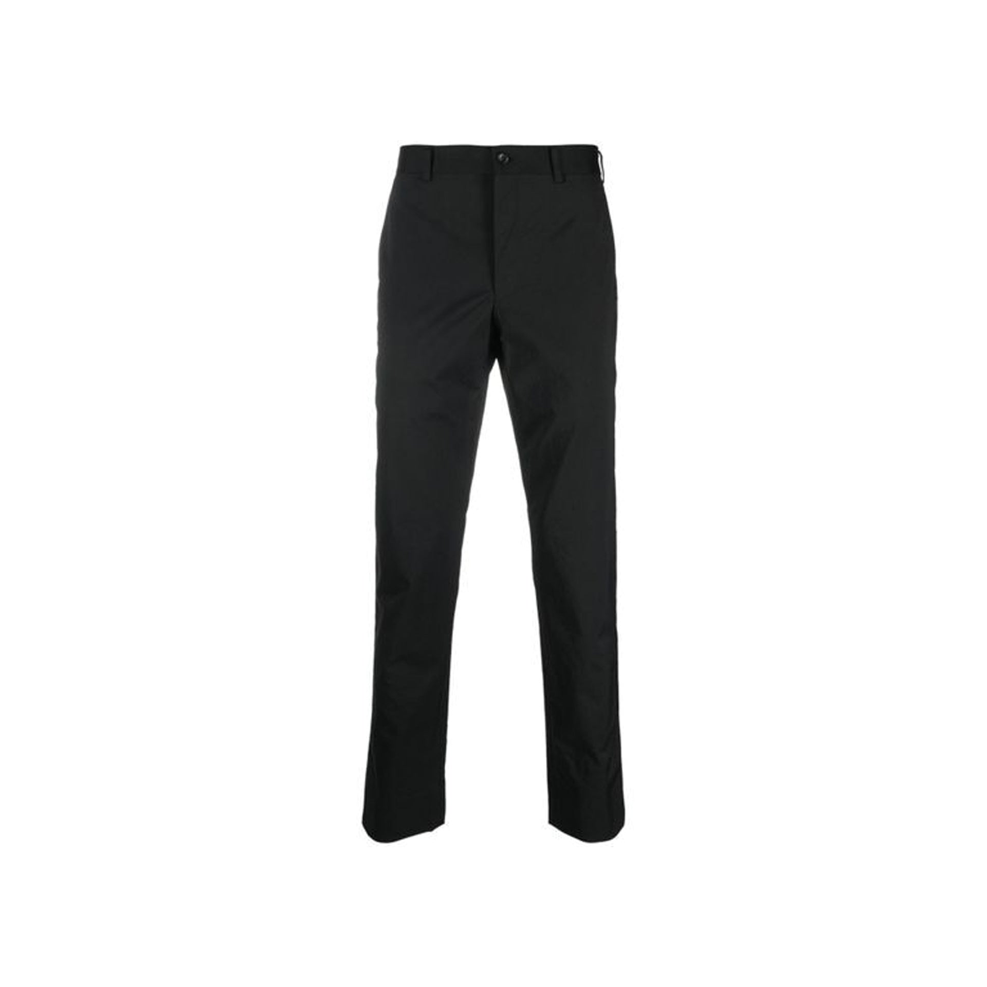 Comme Des Garçons Slim Trousers Black Nylon Polyurethane