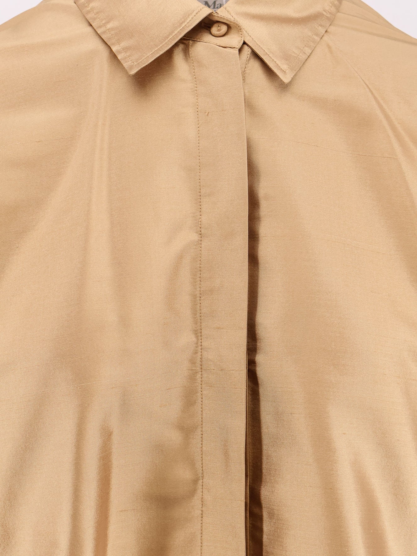 Max Mara Shirts Brown Seta