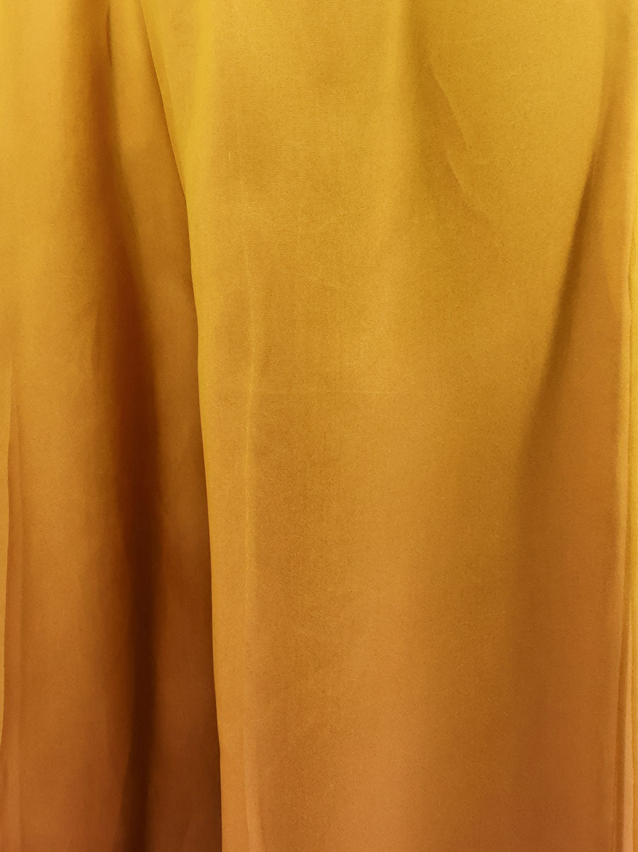 Max Mara Rtw Dark Yellow Seta
