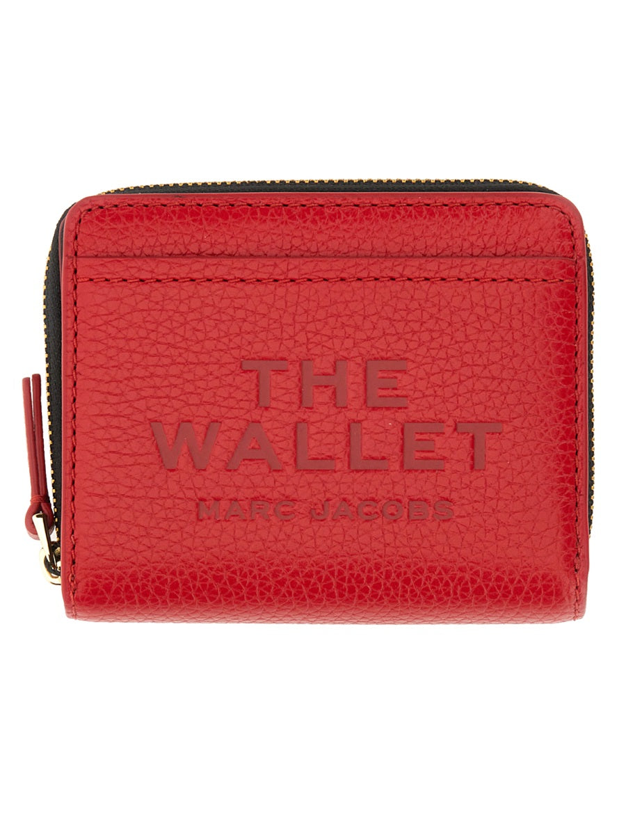 Wallet The Compact Mini Red Leather Cow & Purses