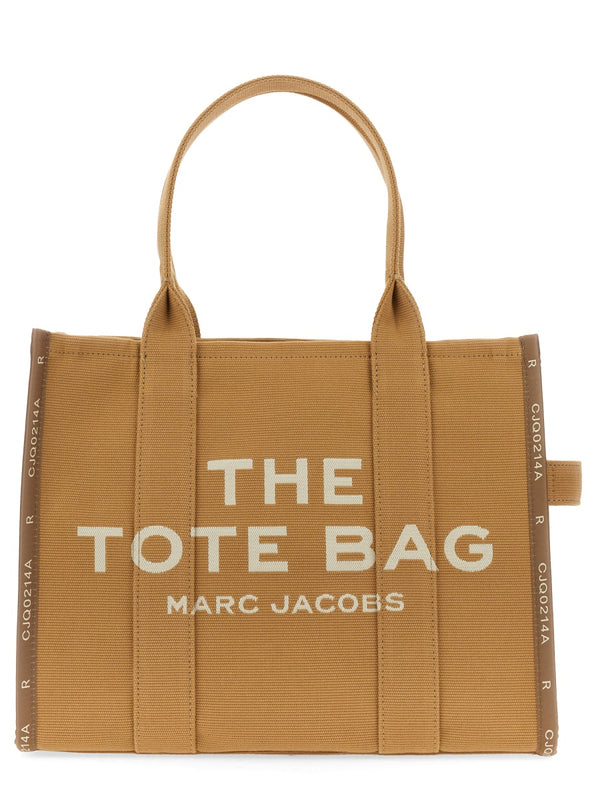 Tote Bag The Jacquard Beige Cotton + Polyester Handbags