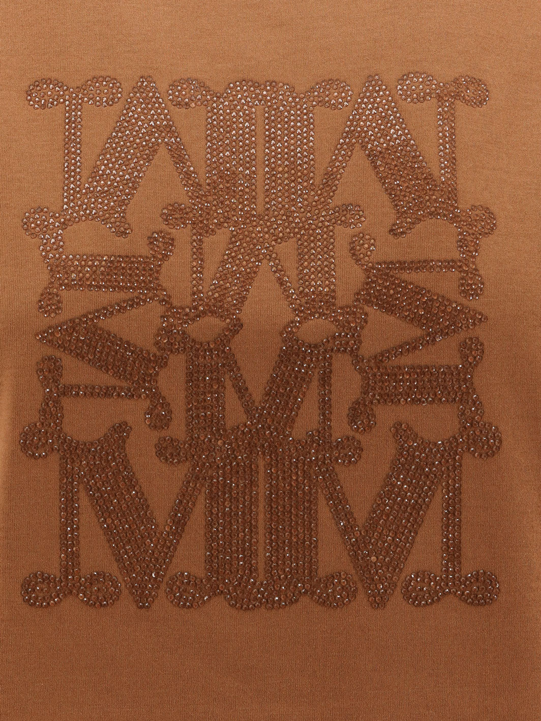 Max Mara T-shirts and Polos Brown 100 % Cotone