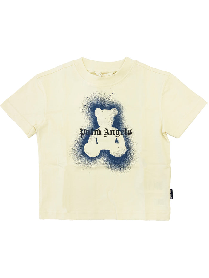 Pa Spray Bear Reg T-shirt White