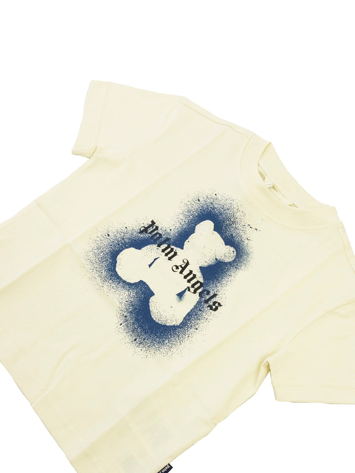 Pa Spray Bear Reg T-shirt White