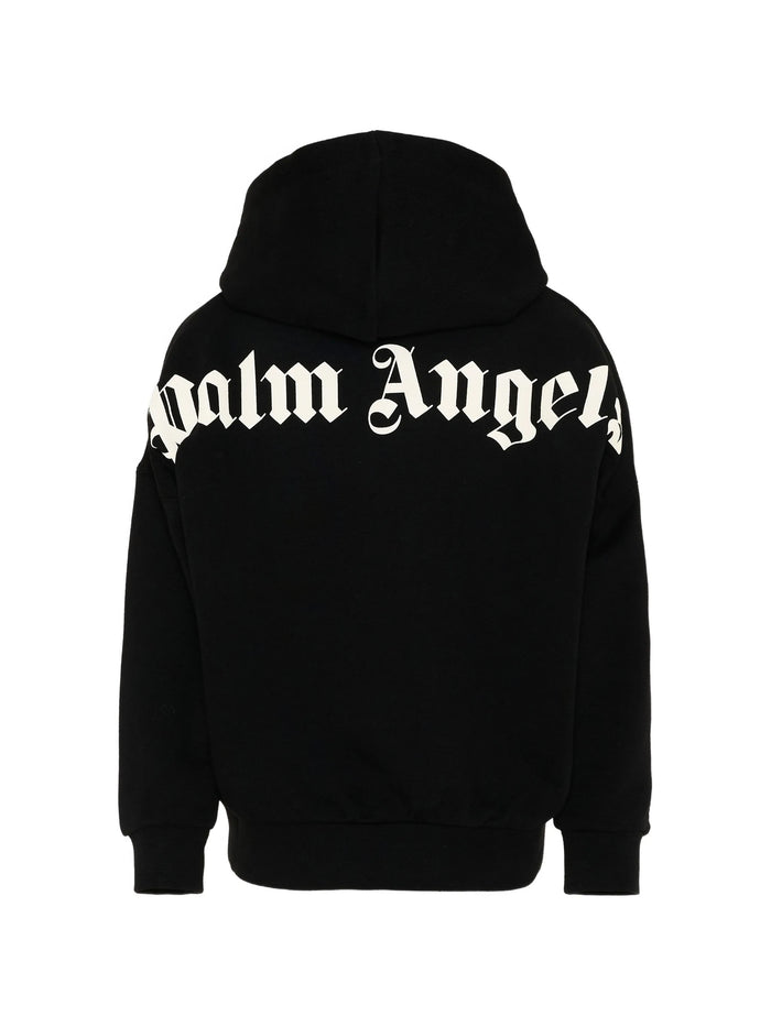Overlogo Oversize Fit Hoodie Black Felpa