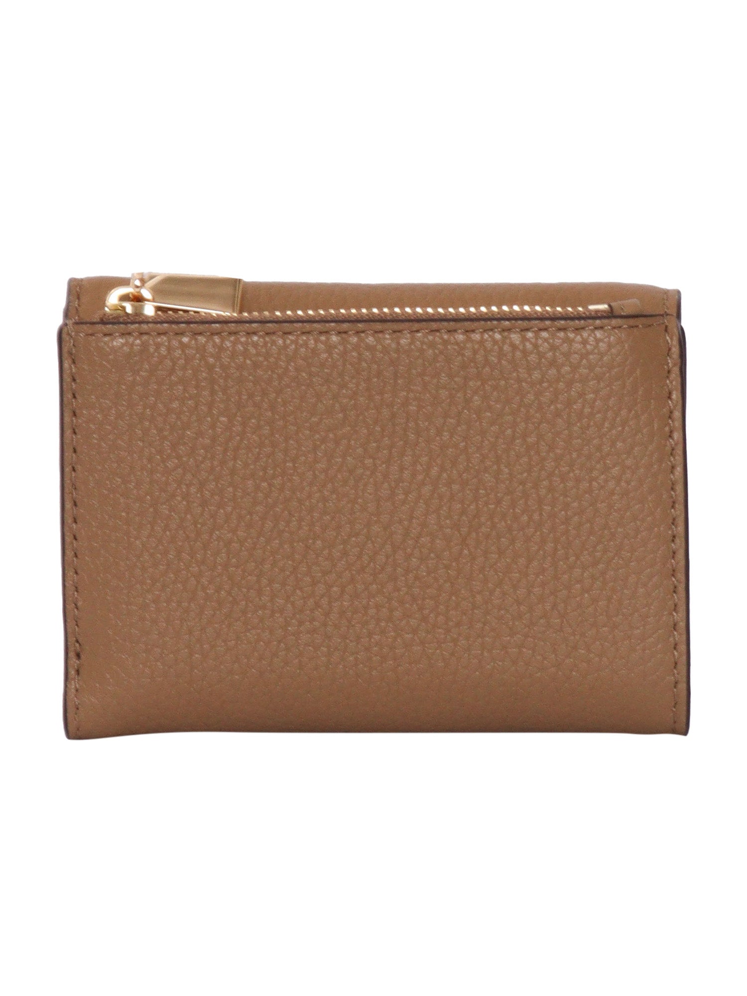 MD TRIFOLD WALLET Brown Cow Leather