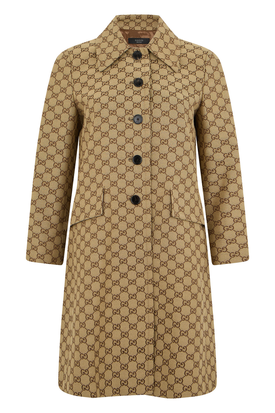 Trench Coat Camel-Ebony Camel/ebony Cotton & Raincoats