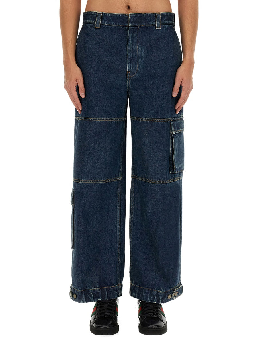 Jeans Blue Cotton