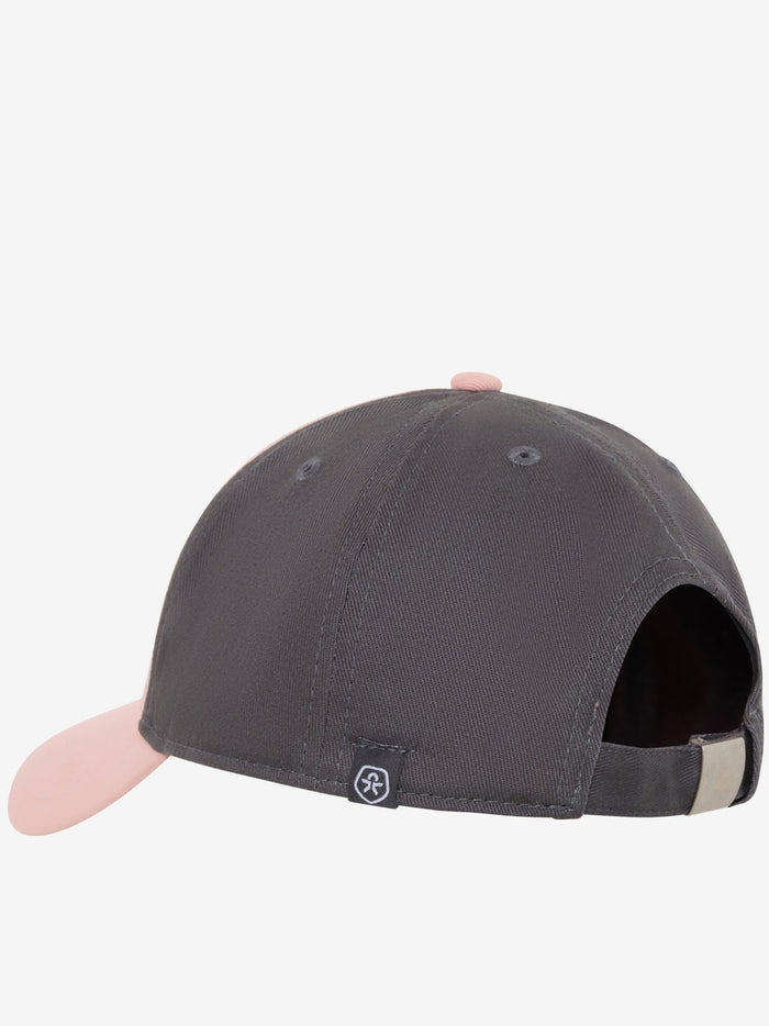 Caps W Badge Pink & Purple Cappello