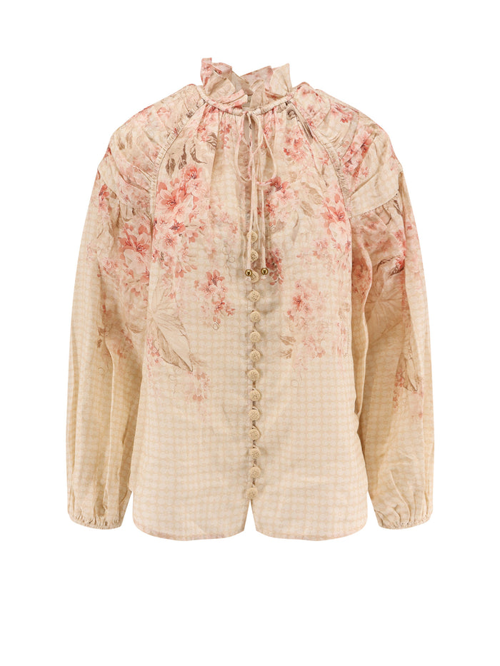 Zimmermann Shirts Pink Ramiã¨