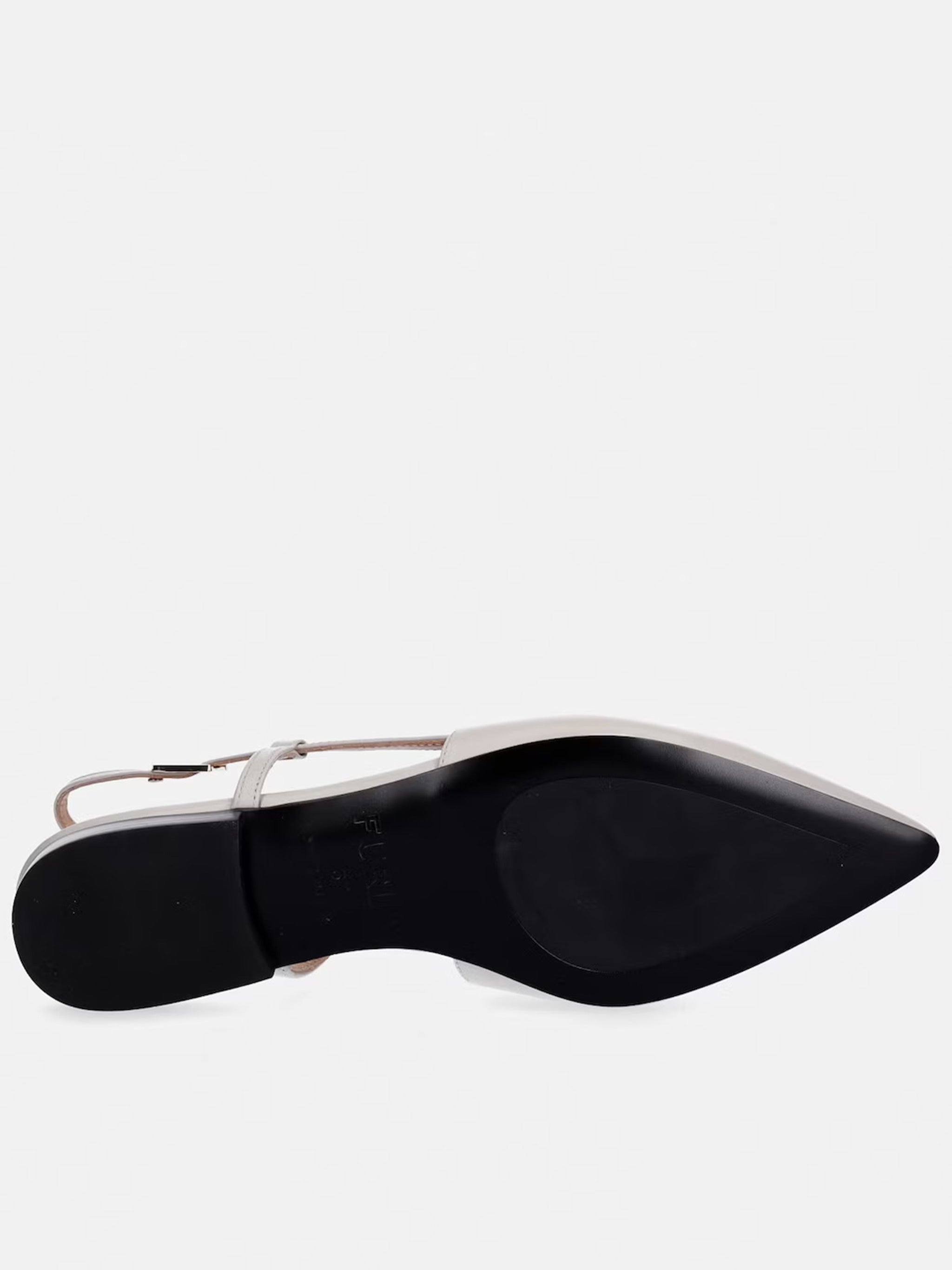 Punta Vallerina Slingback Nude & Neutrals Leather | Calzature
