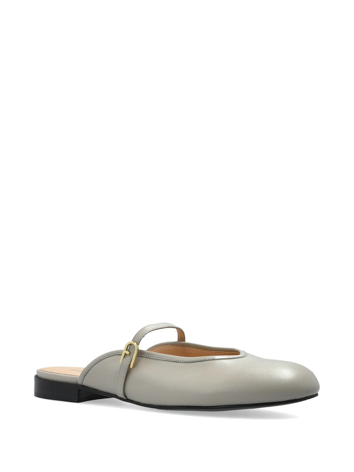 Etoile Ballerina Mule Nude & Neutrals Linen/flax | Calzature