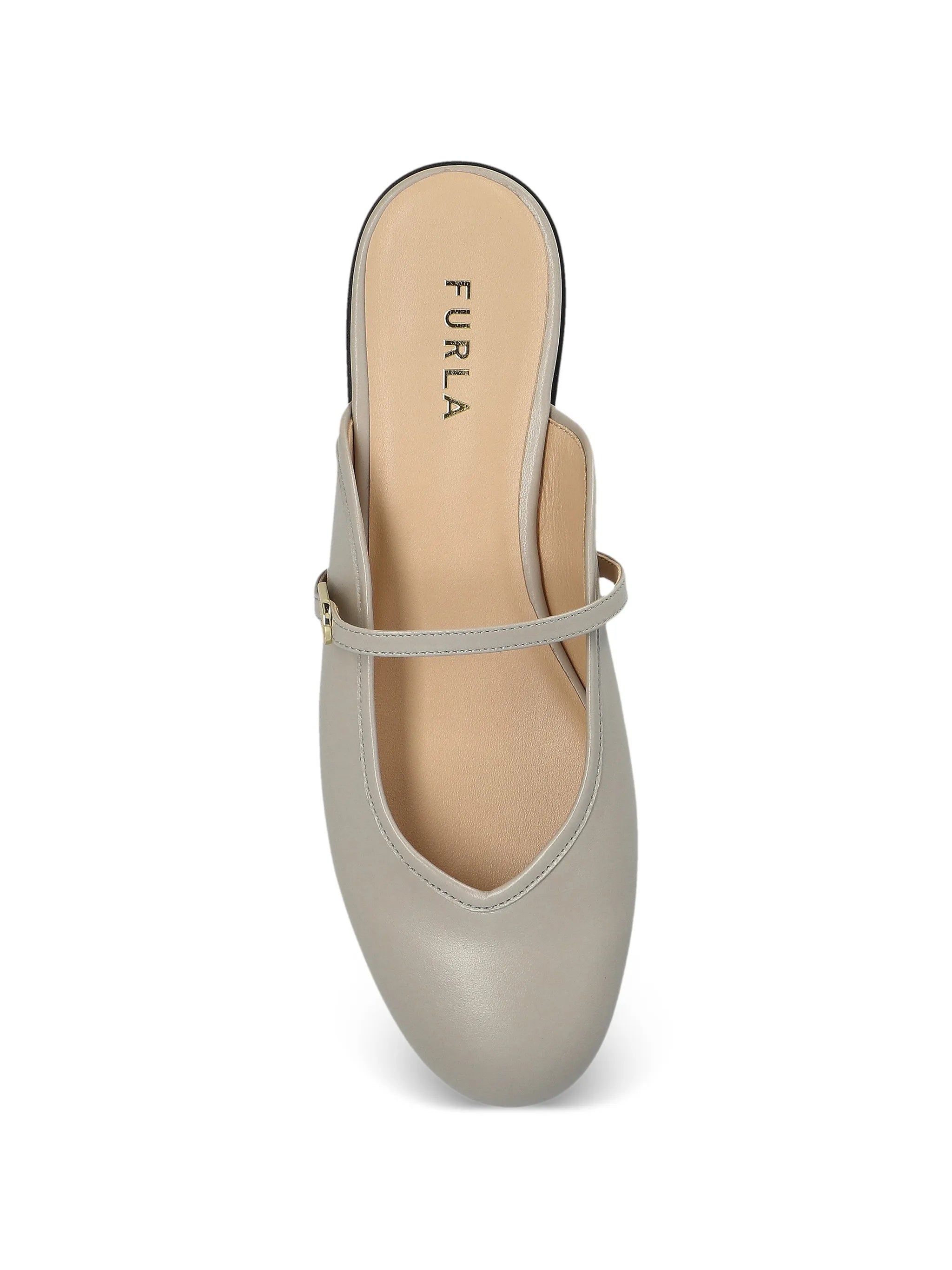 Etoile Ballerina Mule Nude & Neutrals Linen/flax | Calzature