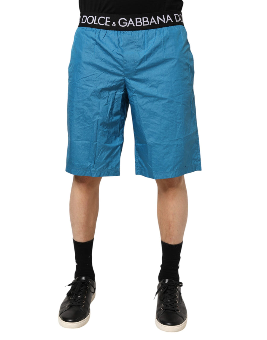 Dolce & Gabbana 100% Nylon; Lining: 85% Nylon shorts in blue