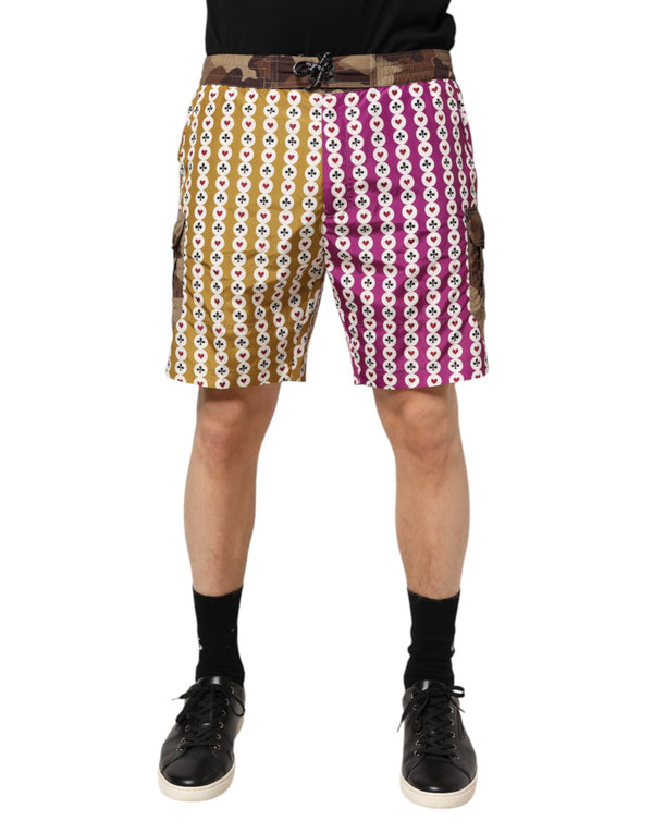 Dolce & Gabbana 100% Polyester; Lining: 85% Nylon 15% Elastane shorts in multicolor