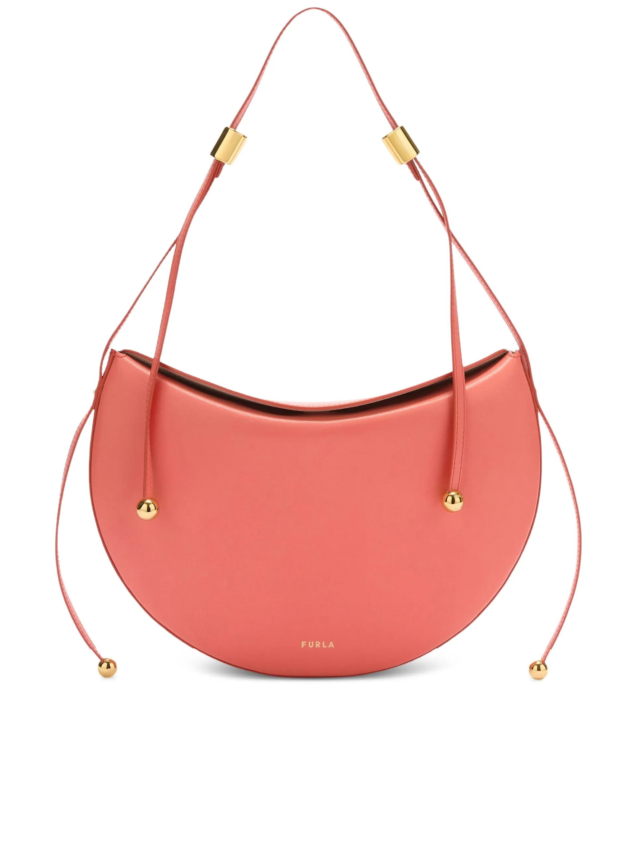 Moonstone M Yellow & Orange Leather Interno:pa Pu Borsa