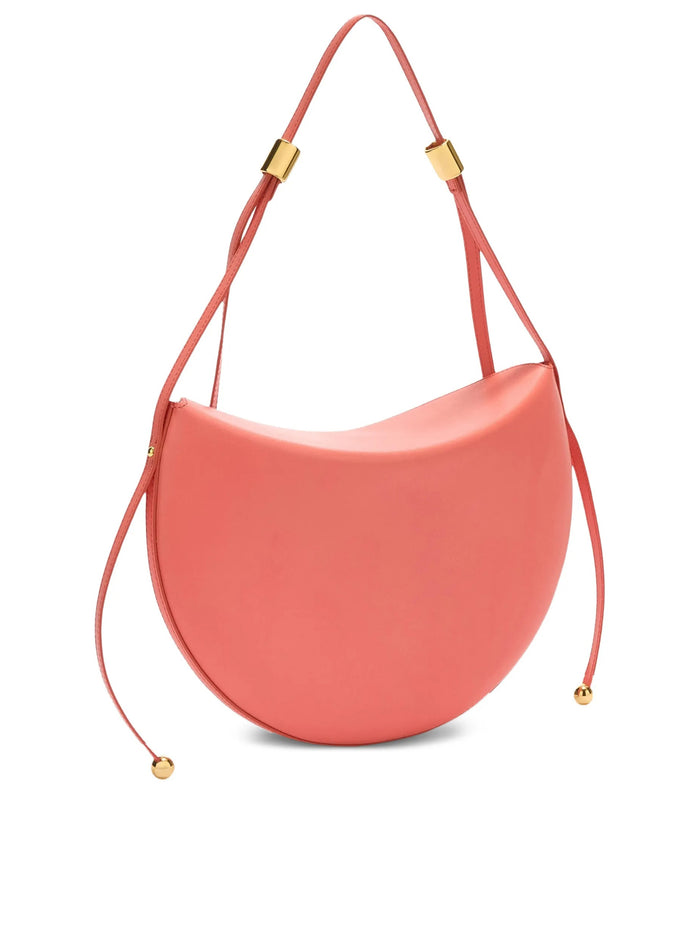 Moonstone M Yellow & Orange Leather Interno:pa Pu Borsa