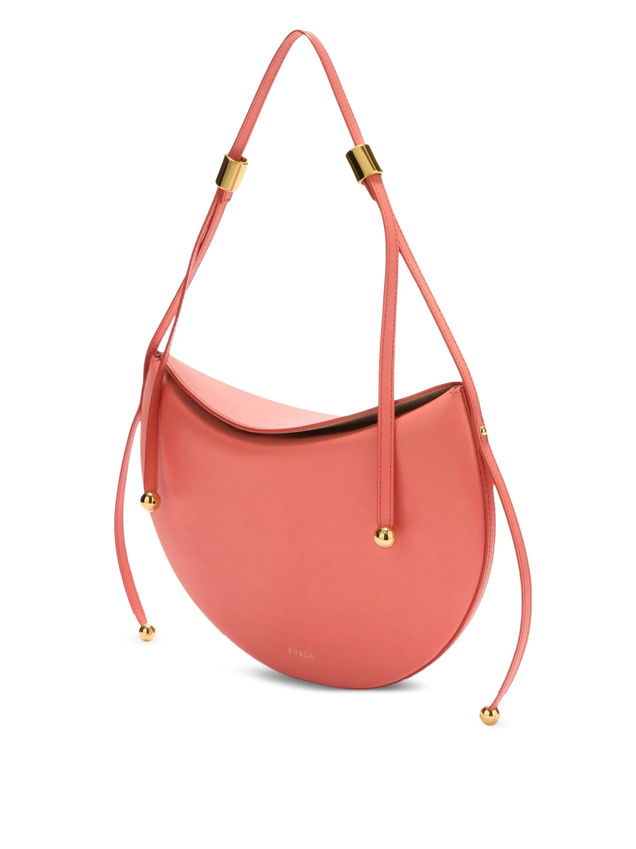 Moonstone M Yellow & Orange Leather Interno:pa Pu Borsa