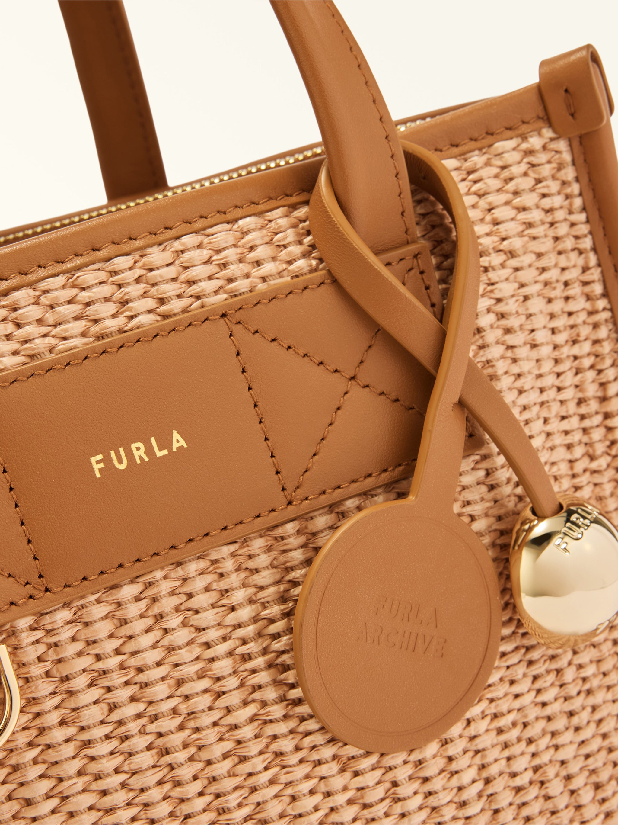 Divide It S Tote Nude & Neutrals Borsa