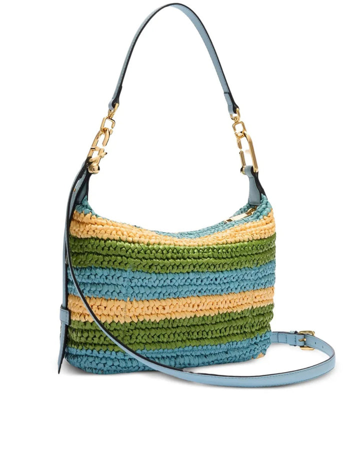 Tonie Mini Hobo Blue Borsa