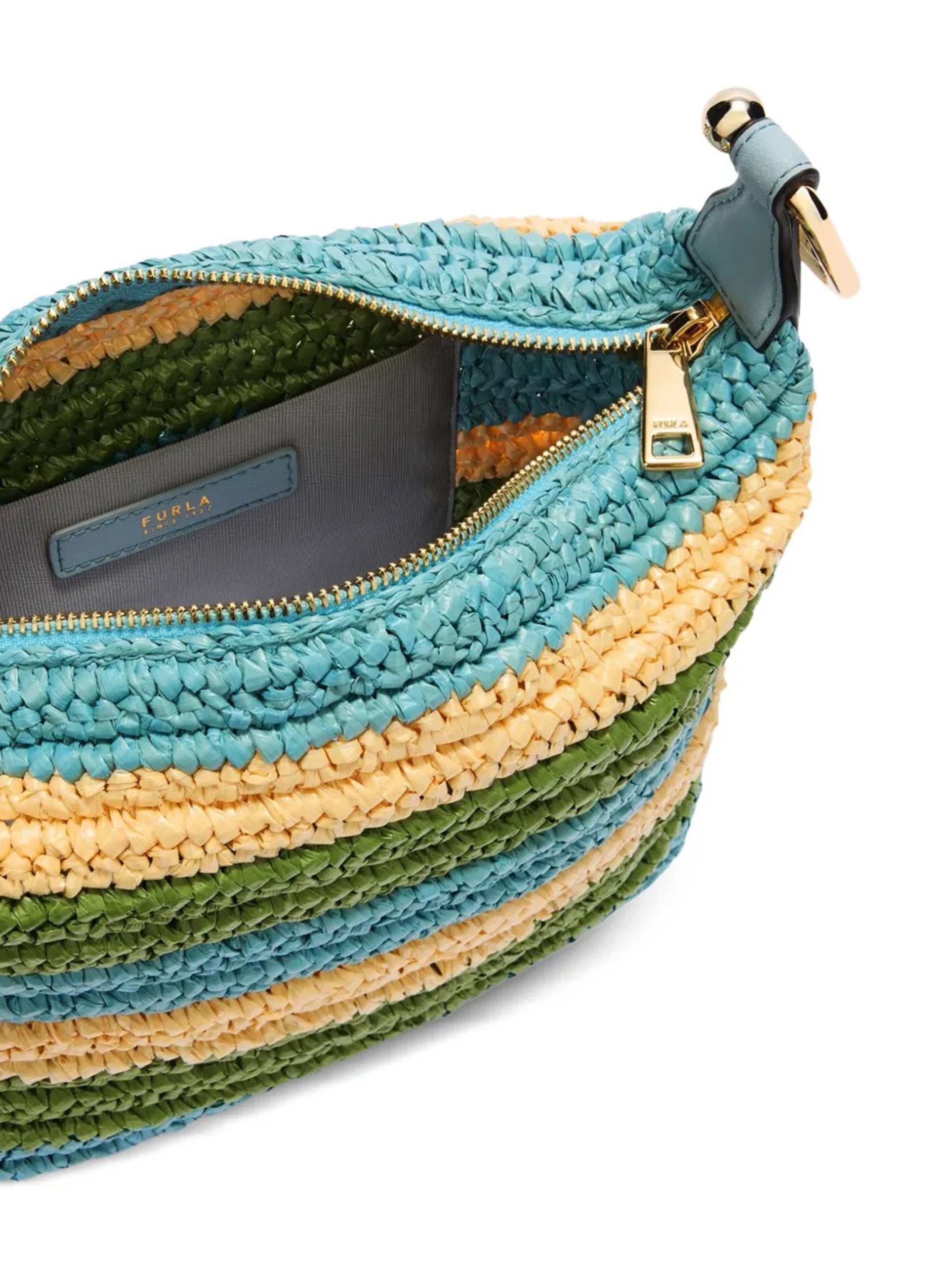 Tonie Mini Hobo Blue Borsa
